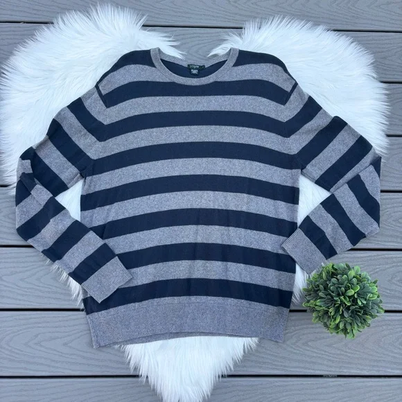 J. Crew Mens Striped Sweater
