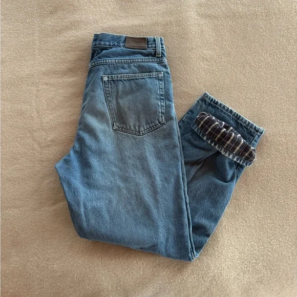 Vintage L.L. Bean Flannel Lined Jeans