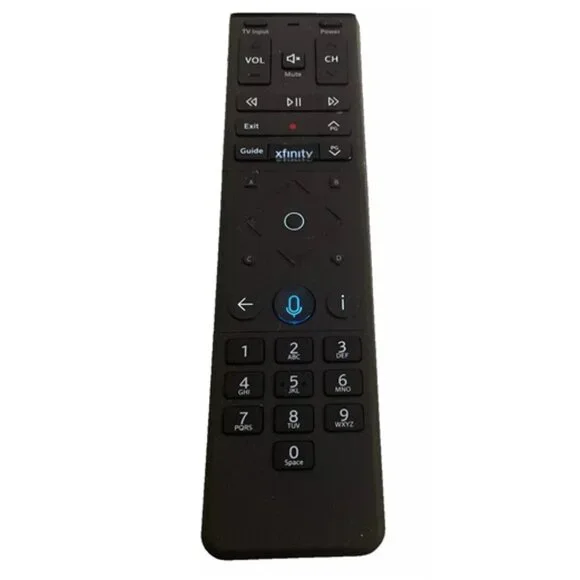 Xfinity XR15UQ XR15 TV Voice Activation Wedge Remote Control Xfinity/Comcast