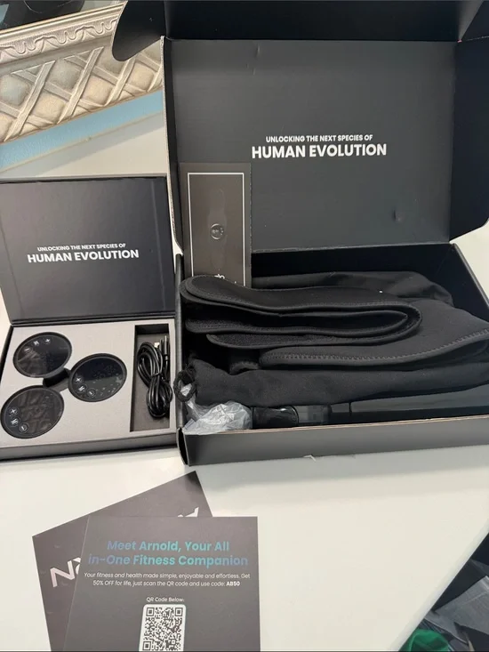 Black VR/AR Fitness Accessory Kit
