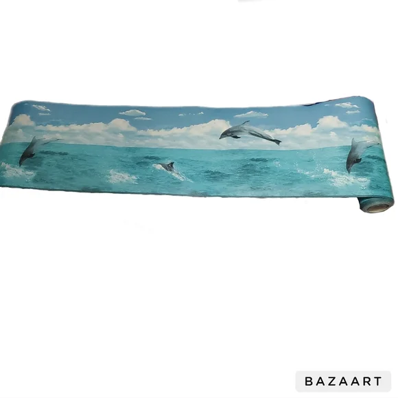 Vintage Walmart Dolphin border