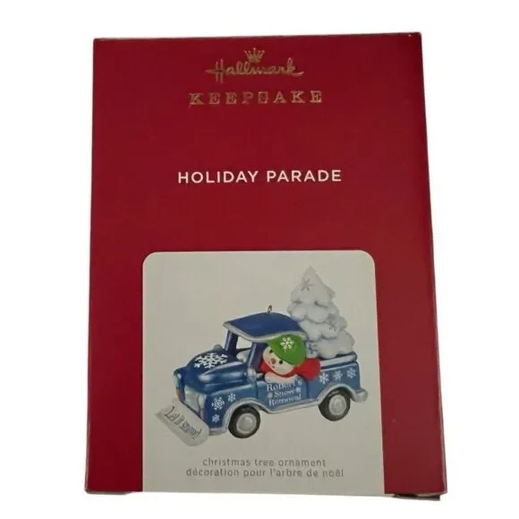 Hallmark Keepsake  'Holiday Parade' Ornament 2021 - 3rd in Series Truck