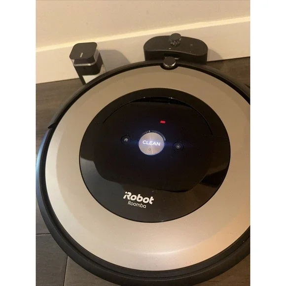 iRobot Roomba E6‎ Wi-Fi Vacuum Robotic Cleaner E6198 READ!