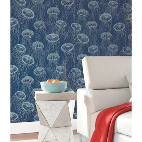 York Atolla Wallpaper-jellyfish