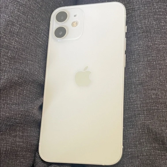 Apple iPhone 12 Mini unlocked White Back with Dual Camera