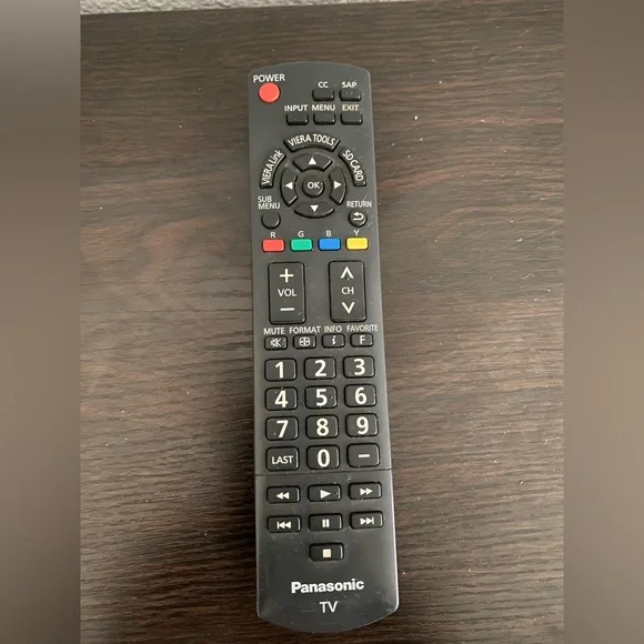 Panasonic N2QAYB000321 Remote Control TV Genuine Original OEM Tested Working