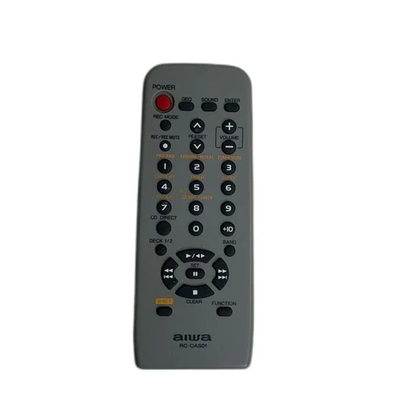 Remote for Aiwa CA-DW637 CA-DW935M RC-CAS01 RC-TN520EX RC-BAT10 U0004231U