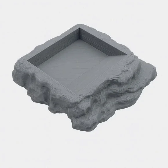 Stone Layered Reptile Water Dish • Terrarium Tank Bowl for‎ Geckos & Lizards
