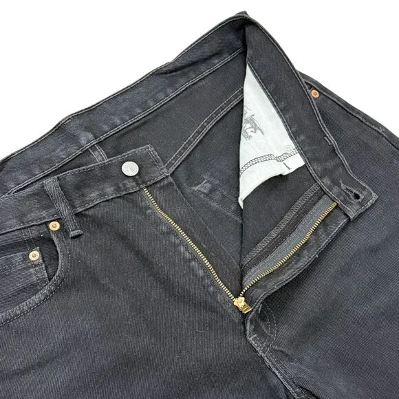 Men’s Levi’s 550 Black Denim Jeans Relaxed Fit