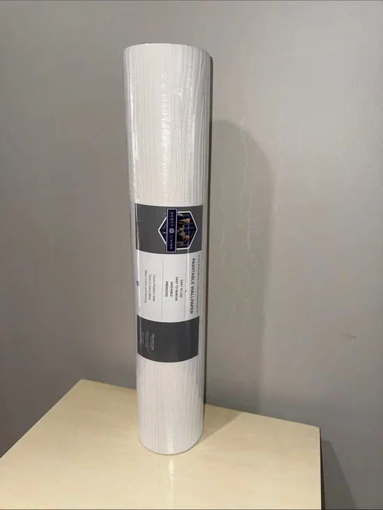 Scott Living Woodgrain Paintable Wallpaper Roll Covers 55 Sq Ft SLW3429