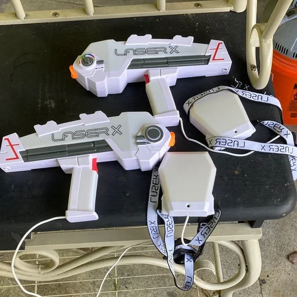 Gray Laser Tag Set