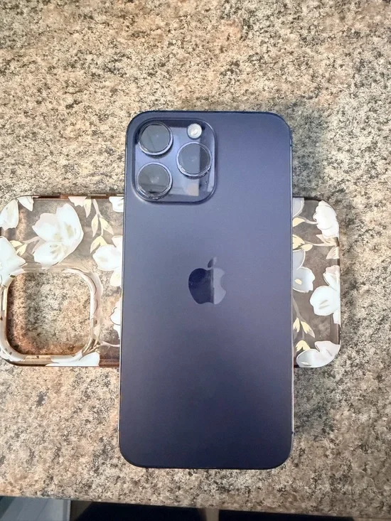 Apple iPhone 14 Pro Max in Deep Blue-Purple Finish