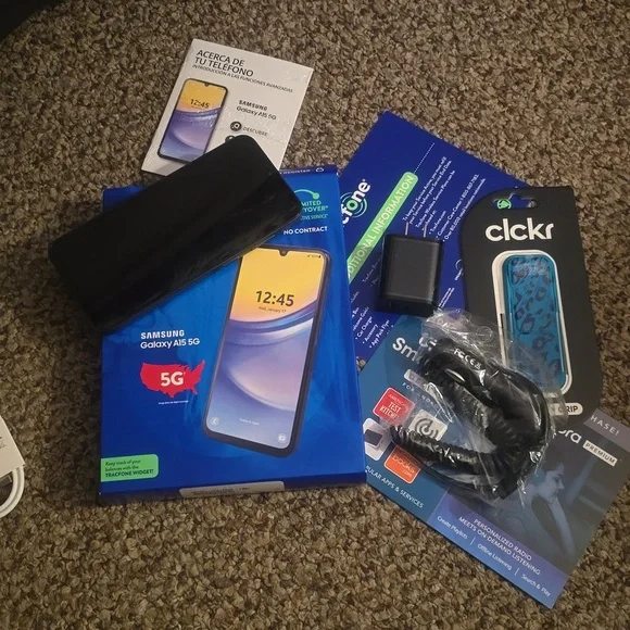 Tracfone samsung galaxy A15 5G phone