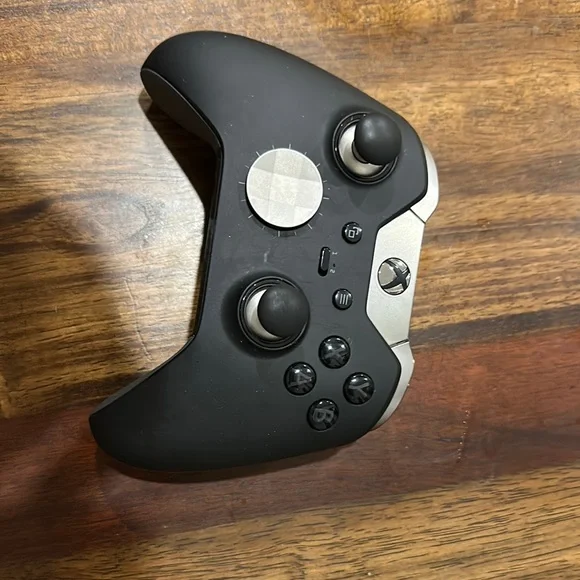 Black and Silver VR AR Controllers with Sensors