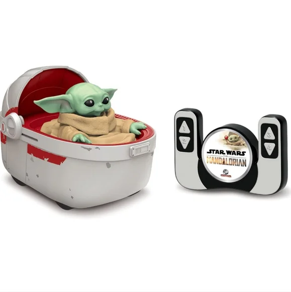 Star War's Grogu & Hover Radio Controller Pram