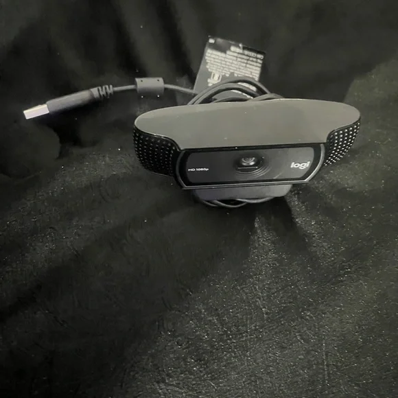 Logitech Black HD 1080p Webcam