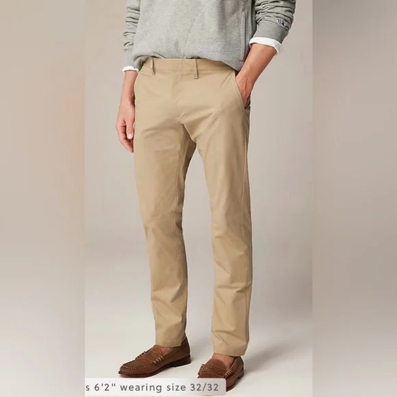 J.Crew 484 Slim-fit tech pant