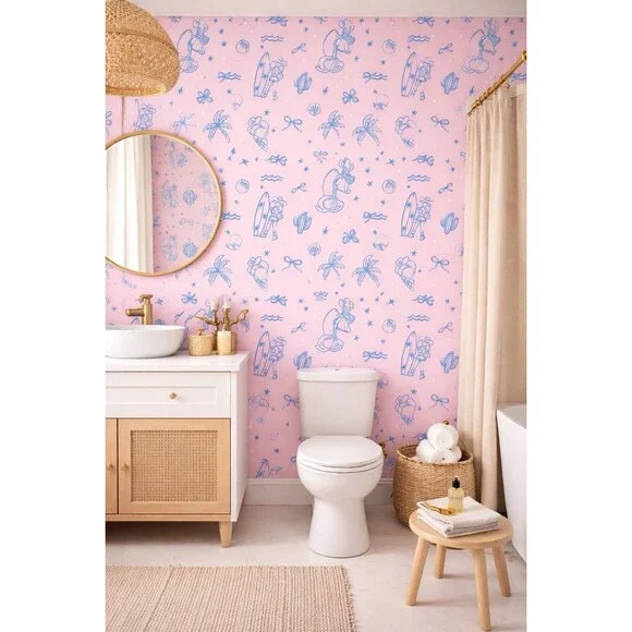 1 Roll Coastal Cowgirl Wallpaper Peel & Stick 24