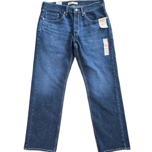 Levi's Strauss Signature Relaxed Fit Jeans 32 X 32 Comfort Flex Straight Leg