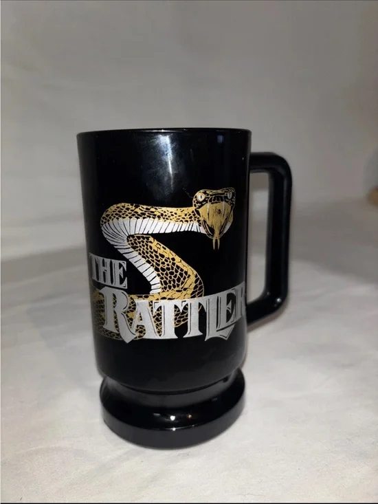 Fiesta Texas The Rattler Ceramic Mug Vintage 1991