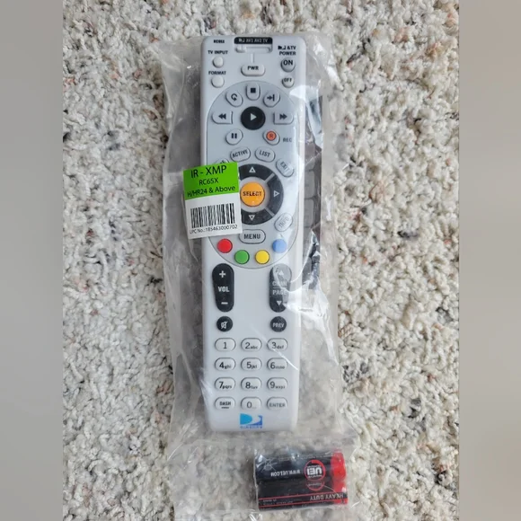 Direct TV IR-XMP Remote Control RC65X H/ HR24 & Above - NWT