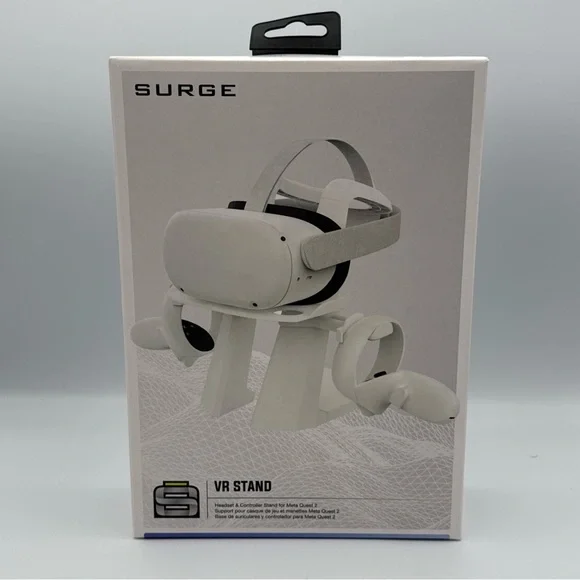 Surge VR Stand for Oculus Meta Quest 2 - White