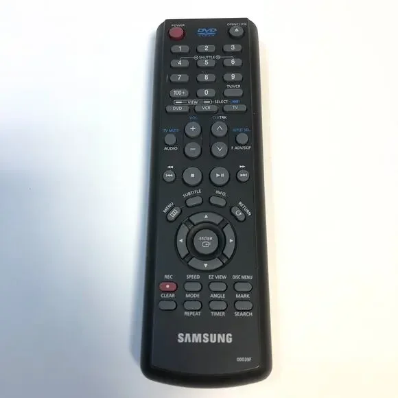 Samsung 00039F dvd video remote SKU 9