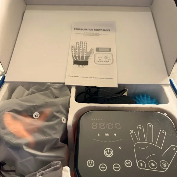Upgraded Hand Rehabilitation Robot Glove. Get Great Therapy at Home for Hand.