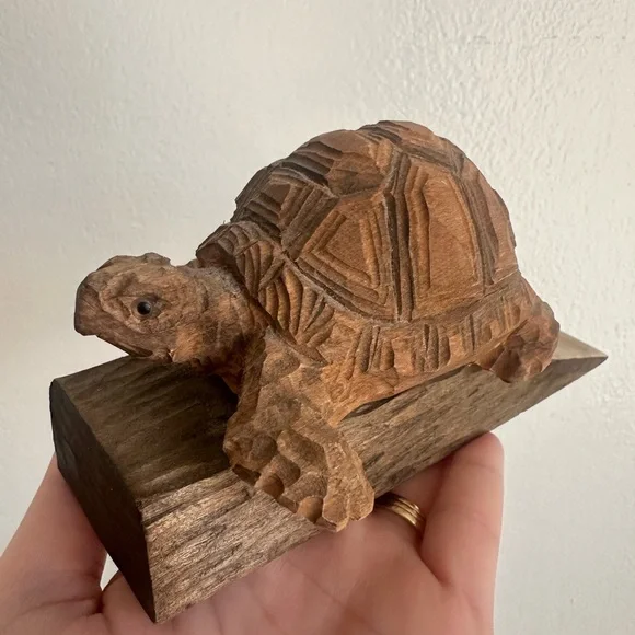 Brown Tortoise Door Stopper