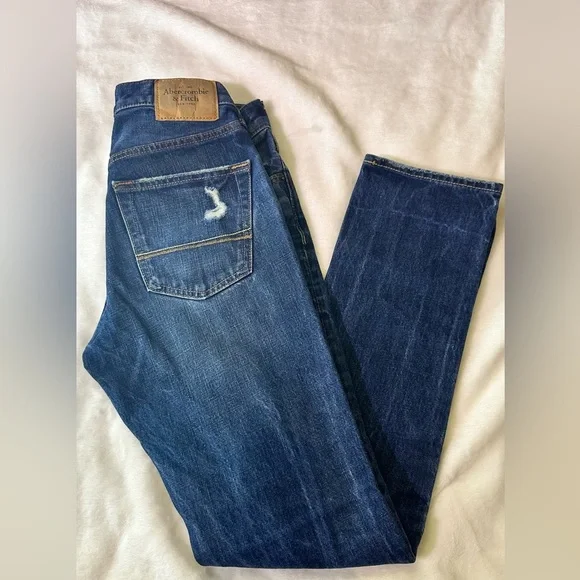 Abercrombie & Fitch Dark Blue Men’s Jeans