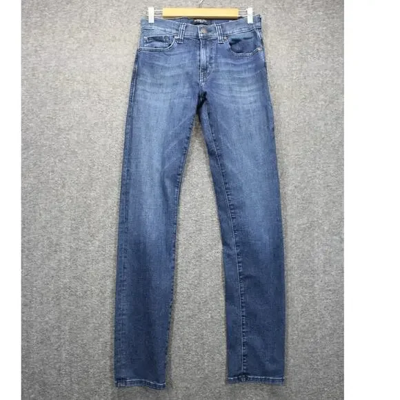 Fidelity Jeans Men 29x34 Blue Torino Slim Fit Straight Light Wash Stretch Preppy