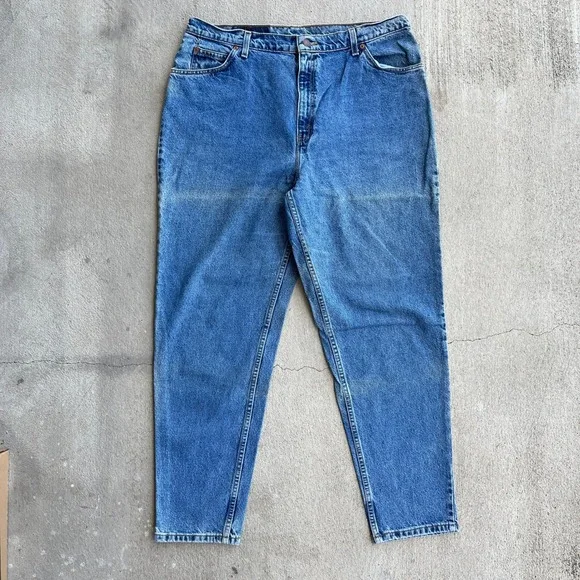 VTG Levi's Jeans Relaxed Fit tapered Jeans 09922 1997‎ 36x30 orange tab USA