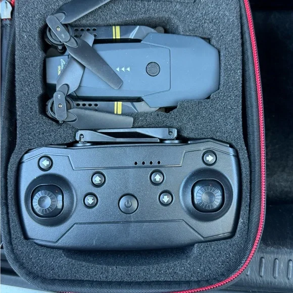 Black Drone with Controller