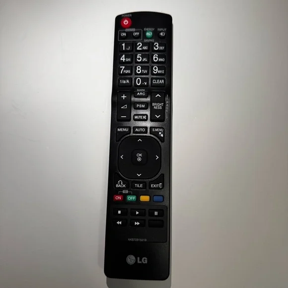 LG Black Remote Control