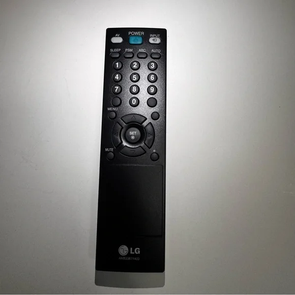 LG Black Remote Control