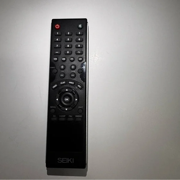 Seiki Black Remote Control