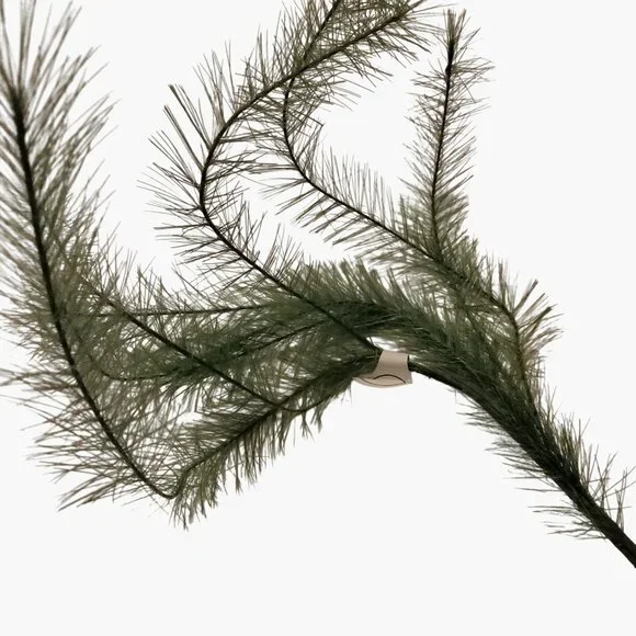 Artificial Fern Spray Branch Green Stem Wispy Feathery Foliage Floral Craft