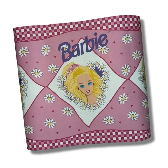 Vintage 1995 Barbie Wallpaper Border