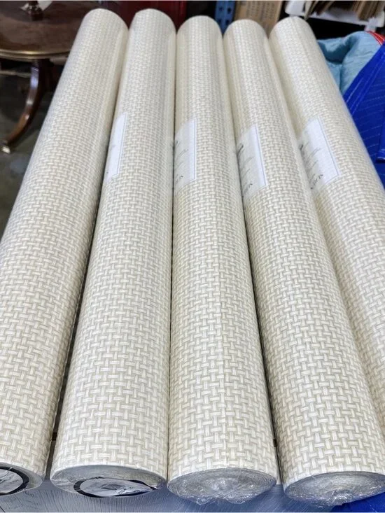 NEW Serena & Lily Laguna Paperweave Wallcovering-Sand Beige