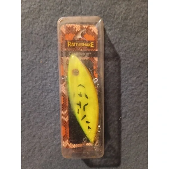 Rattlesnake Chatterbox Lipless Crankbait Lure Chartreuse Yellow New in Package