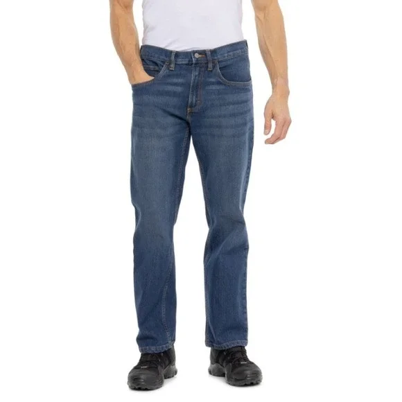 34x34 Timberland PRO Ballast Flex Jeans Straight Fit Dark‎ Wash Denim
