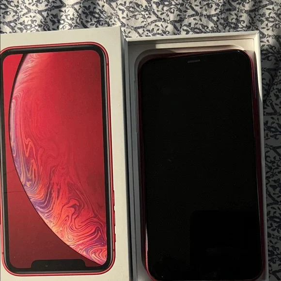 Apple iPhone in Vibrant Red