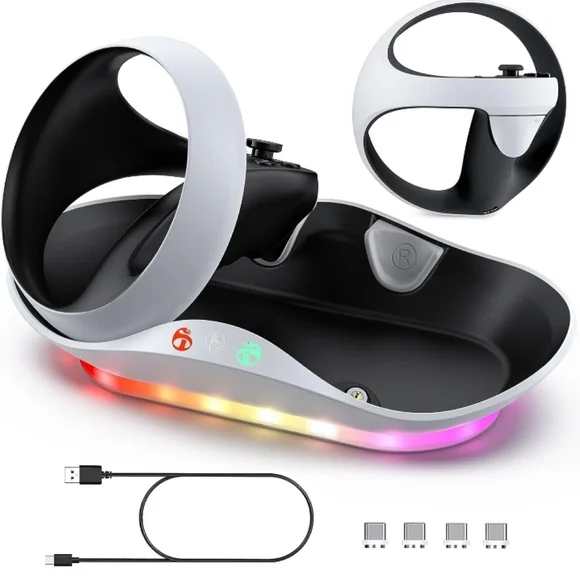 🆕️Charger Station for PSVR 2 Controller, 1.5 Hour Fast Charging Dock for PSVR 2