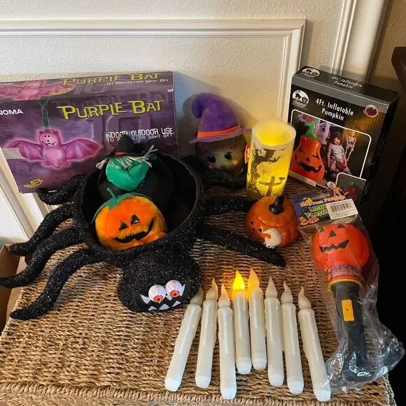 Vintage Halloween Decoration Lot
