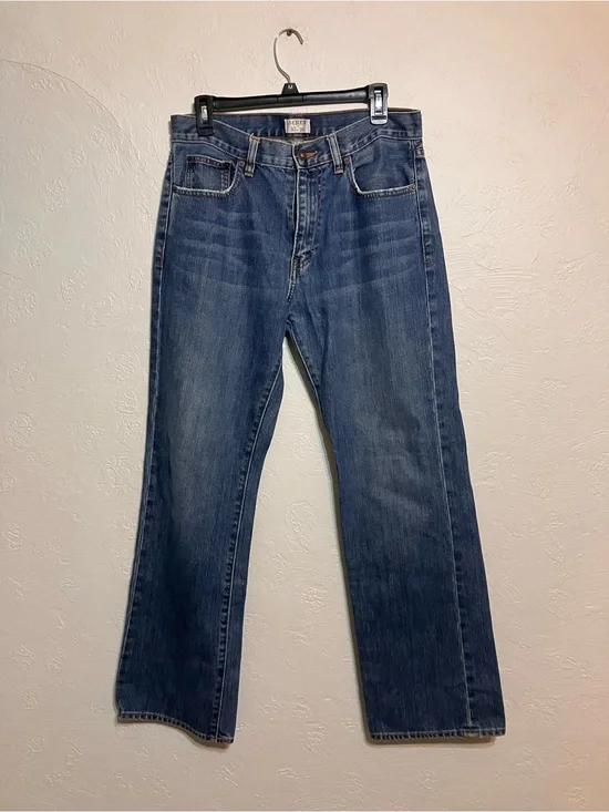 J. Crew Men's Straight-Leg Jeans - Medium Blue 32x30