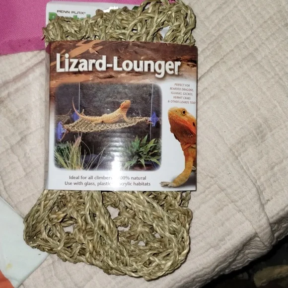 Lizard Lounger jute hammock