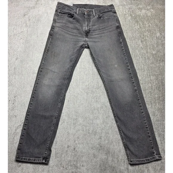 Levi's Men's Jeans Gray‎ Wash W34 L32 (33×30) Actual Denim Classic Fit