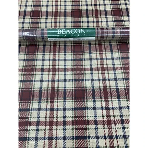 Beacon House Tartan Plaid Wallpaper 72-30948, 20.5” X 11yds