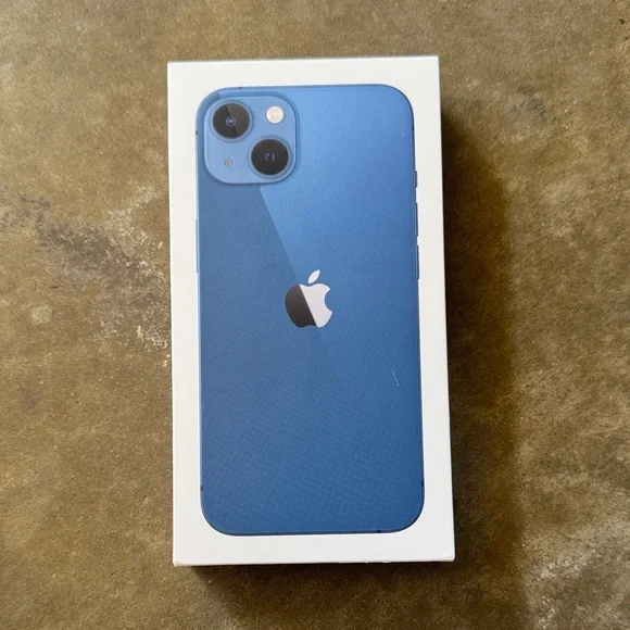 Apple iPhone 13 Blue Finish (BOX ONLY)