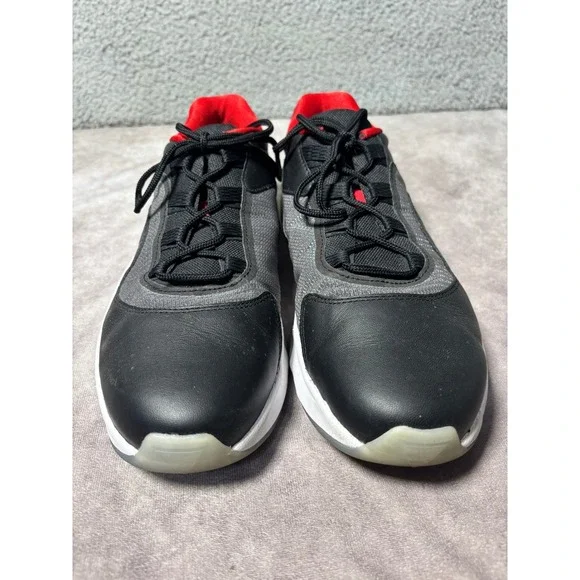 Jordan CMFT 11 Viz Air Mens 9.5 Black Grey Red Sneakers CW0784-006